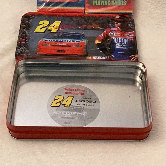 NASCAR Jeff Gordon Collectibles Set of 3 Tin Cards Key Chain Sealed cards - Picture 4 of 10